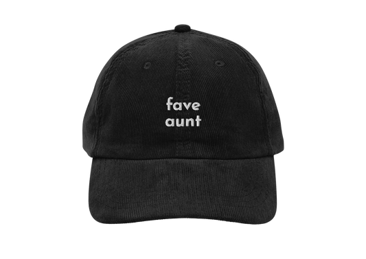 Fave Aunt Vintage Corduroy Cap
